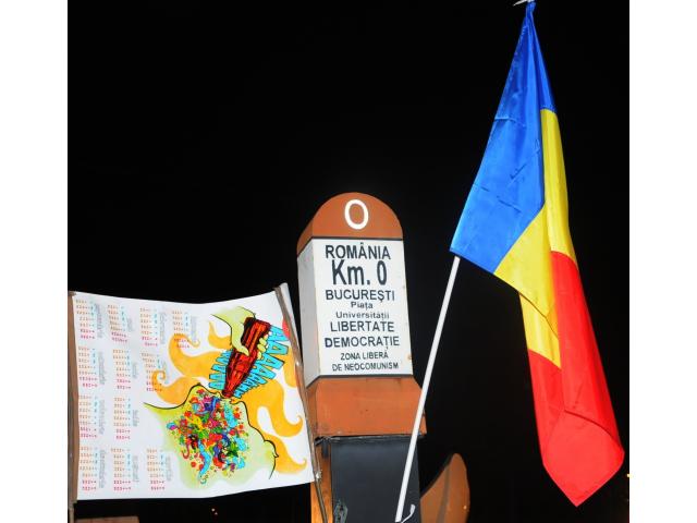 Miting in Piata Universitatii, la un an de la protestele din 2012