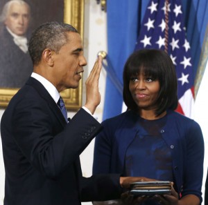 Barack Obama Sworn-in for Second Term - Ziarul National