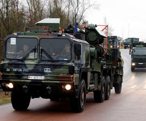 Rachete Patriot olandeze, in drum spre Turcia