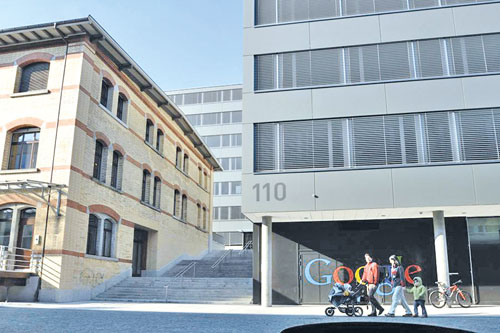 Ce birouri haioase are Google in Elvetia!