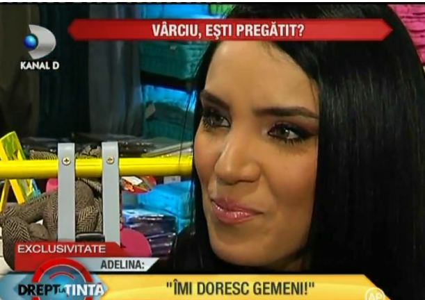 Adelina Pestritu este hotarata! Vrea gemeni!