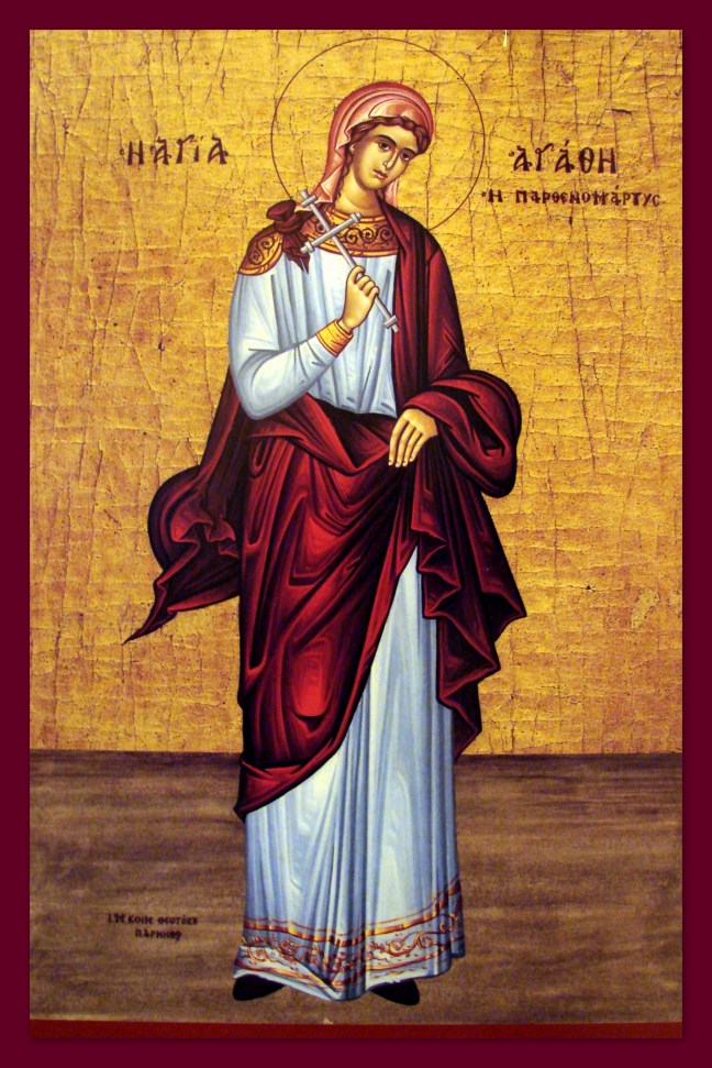 Sfanta Mucenita Agata (5 februarie)