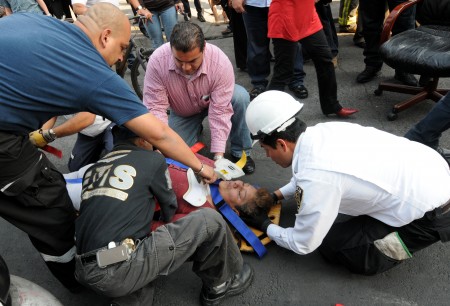 MEXICO-MEXICO CITY-EXPLOSION - Ziarul National