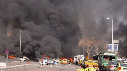 Explozie la Damasc, langa Ambasada Rusiei! Peste 50 de persoane ucise