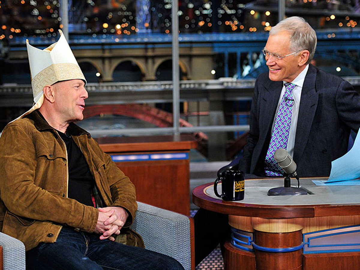 Bruce Willis, de trei ori beat la TV