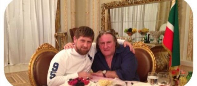 Marele Depardieu s-a facut frate cu dictatorul Ceceniei. “Vreau sa facem un film mare impreuna, Gerard!” (FOTO, VIDEO)