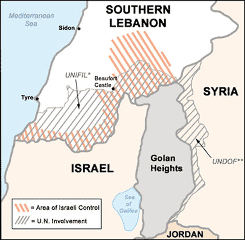 Israelul instaureaza zona-tampon in interiorul Siriei