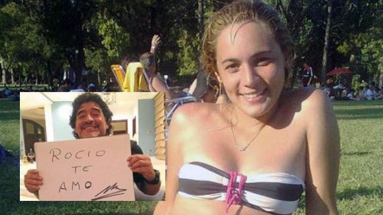 Maradona si-a tras iubita cu 30 de ani mai tanara – FOTO