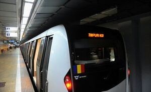Barbat lovit de metrou, marti dupa-amiaza, in Bucuresti