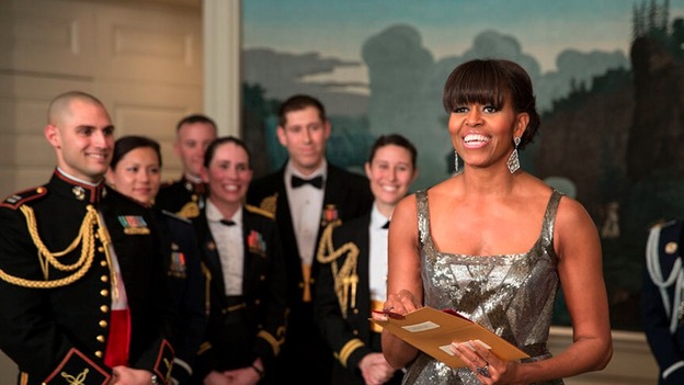 Oscar 2013: Michelle Obama a inmanat premiul pentru cel mai bun film