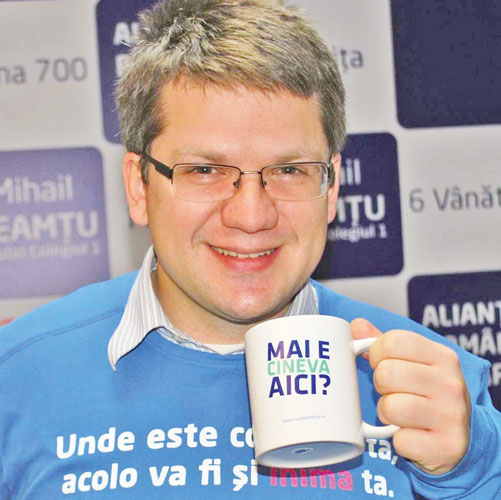 Mihail Neamtu face cheta pentru partid