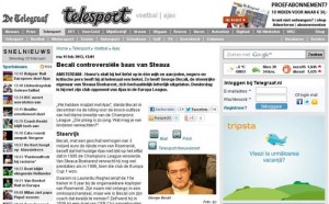 printscreen_de.telegraaf - Ziarul National