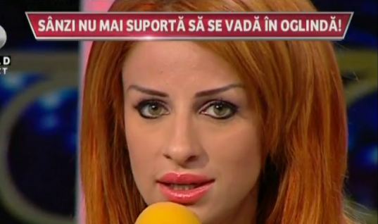 Sanziana Buruiana si-a tatuat sprancenele. Uite cine a asemanat-o cu un transexual!