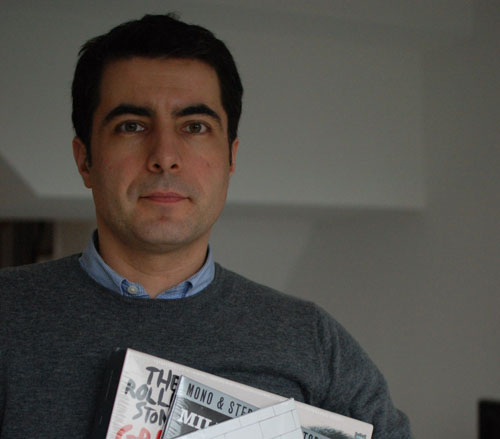 Cristian Leonte a primit cadou discuri de vinil
