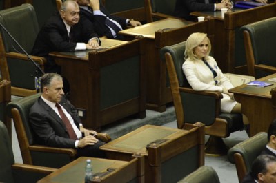 Mircea Geoana, Gabriela Vranceanu Firea - Senat juramant - Narcis Pop (42) - Ziarul National