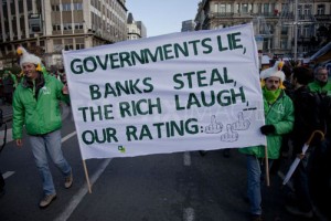 against-austerity brussels - Ziarul National