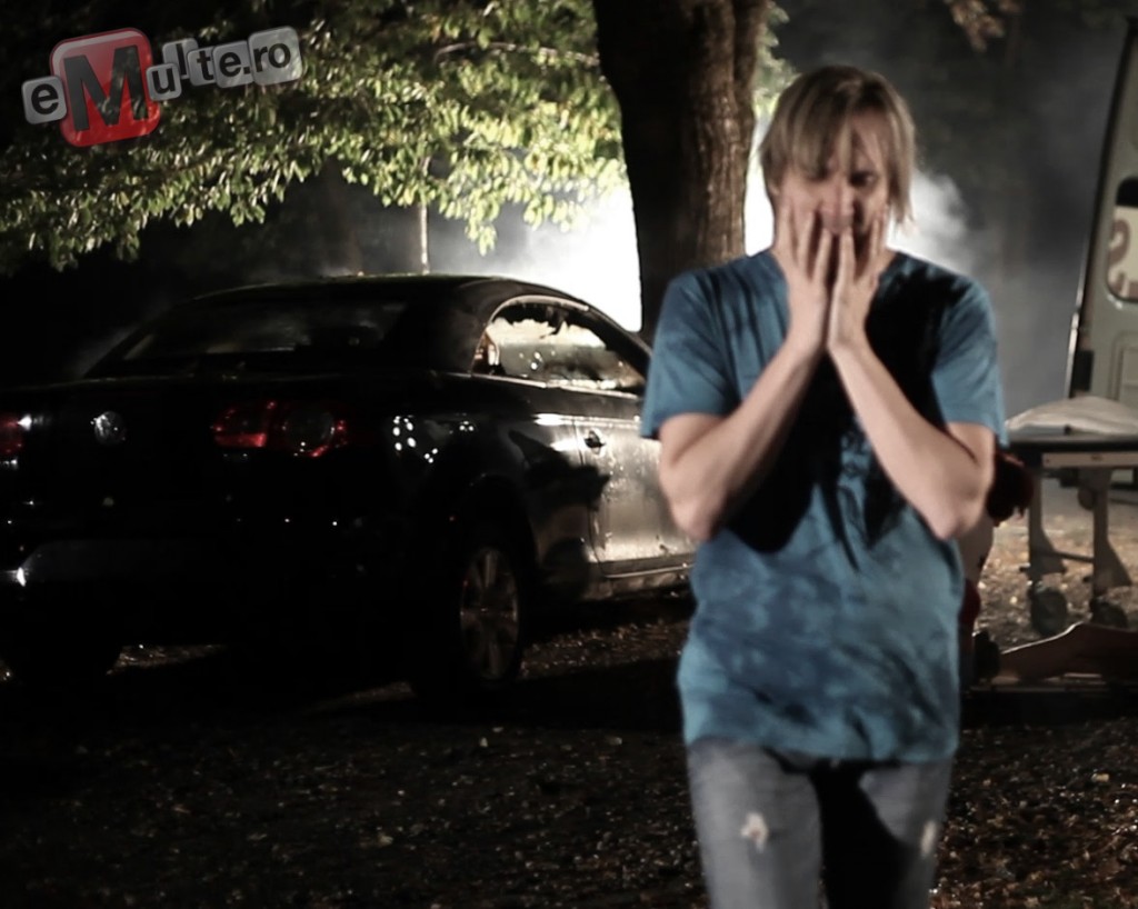 Alin Oprea, accident rutier! Masina solistului trupei Talisman a luat foc! (FOTO)