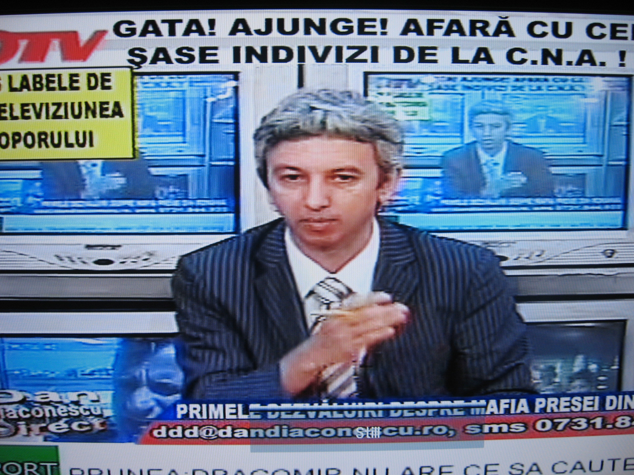Becali i-a dat lui Dan Diaconescu zeci de mii de dolari ca sa deschida OTV-ul