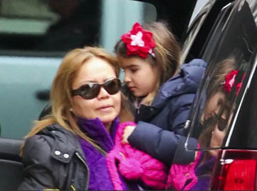 Tom Cruise si Katie Holmes au angajat o sosie pentru Suri