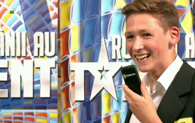 Romanii au talent 2013! Gigi Becali imitat MAGISTRAL de un pusti foarte talentat!
