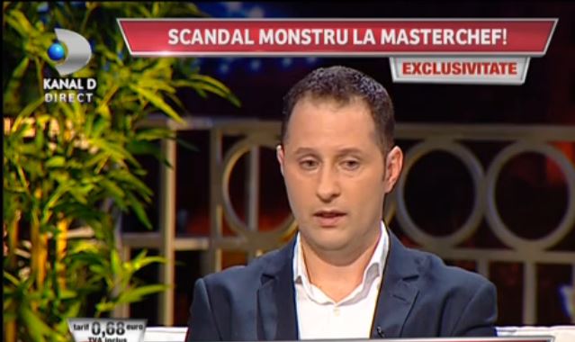 Georgeo Andrei, agresat la Master Chef: „Chef Florin duhnea a alcool”