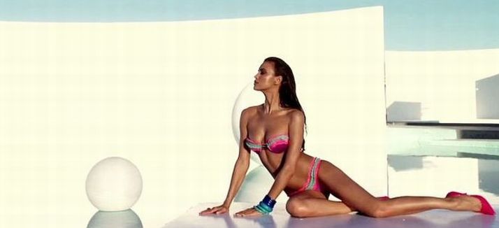 Irina Shayk arata demential in noua reclama Beach Bunny (FOTO/ VIDEO)
