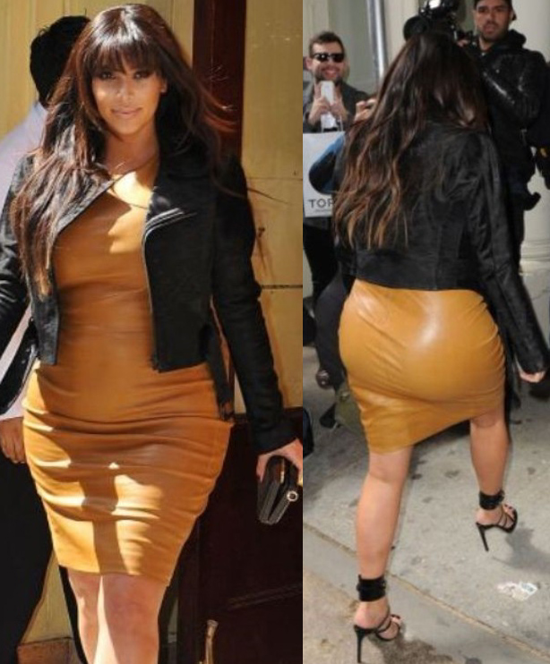 Kim Kardashian are si fundul gravid! (FOTO)