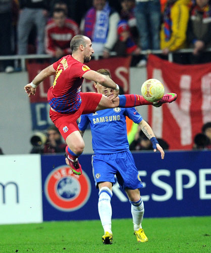 Englezii cred ca Steaua va trece de Chelsea si va disputa finala Europa League
