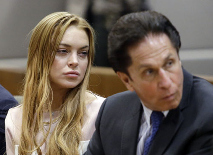 Lindsay Lohan, Mark Heller - Ziarul National