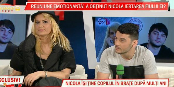 Nicola si-a strans baiatul in brate dupa ani de zile! (FOTO)
