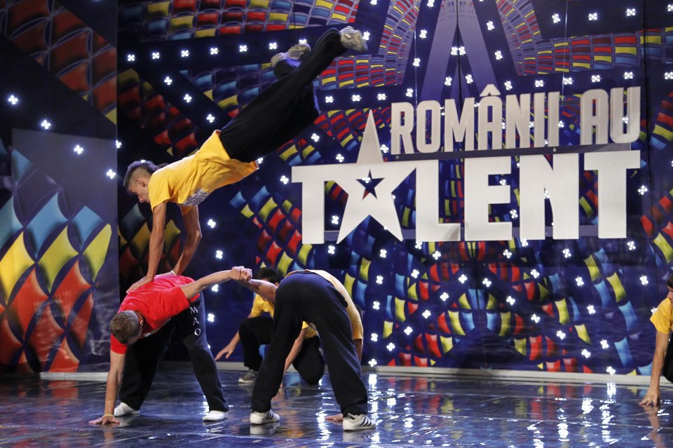 Un numar de parkour diferit, la Romanii au talent 2013: “Parca ati facut balet”