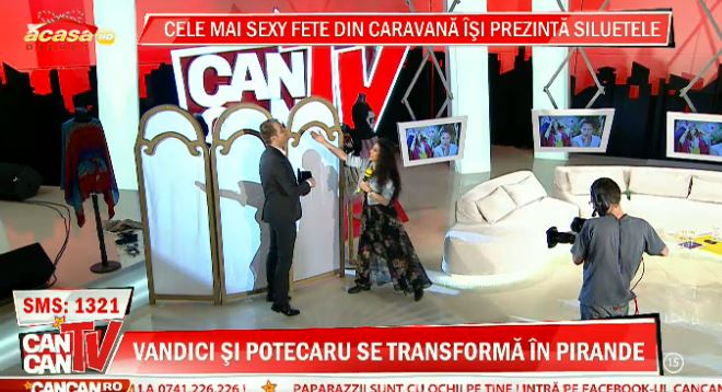 Ilinca Vandici s-a dezbracat in direct! (FOTO)