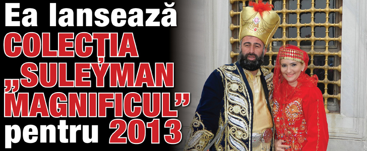 Designerul Adela Diaconu face o colectie inspirata din „Suleyman Magnificul”