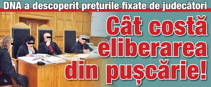 Cat costa eliberarea din puscarie!