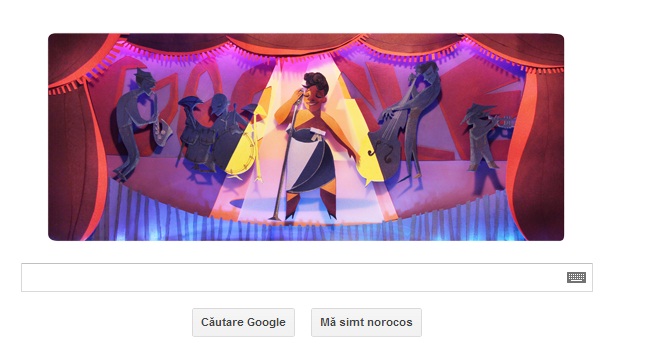Cantareata Ella Fitzgerald, omagiata de Google pe 25 aprilie