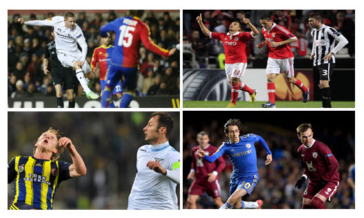 Sferturile Europa League, rezolvate dupa prima mansa! Benfica, Chelsea si Fenerbahce sunt ca si calificate (VIDEO)