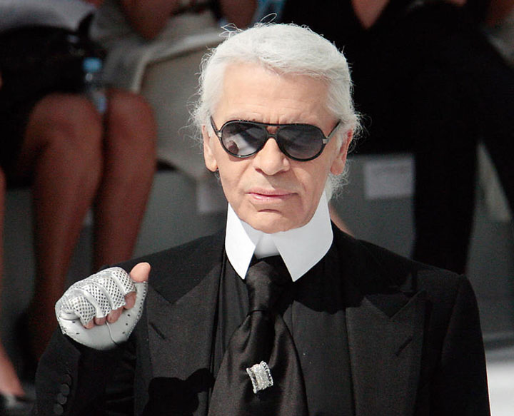 Karl Lagerfeld, in ceata din cauza propriei varste