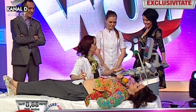 Dana Marijuana, gravida in luna a treia, si-a facut ecografie in direct la tv!
