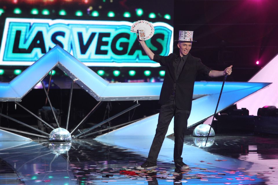 Mihale Nic a adus casino-ul pe scena Romanii au talent 2013!