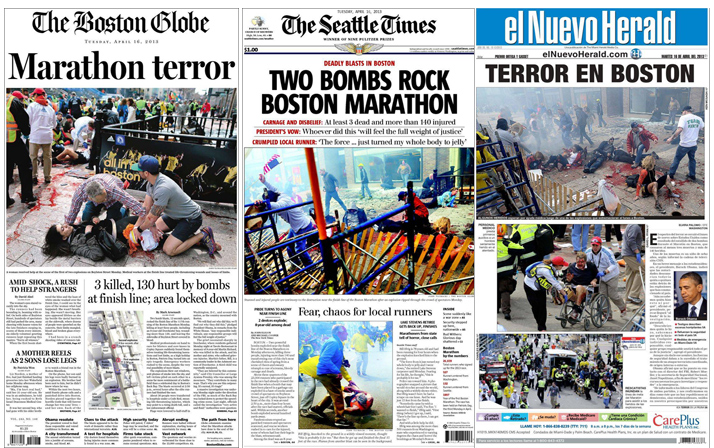 ATENTATE cu bomba in Boston! Trei morti si 140 de raniti