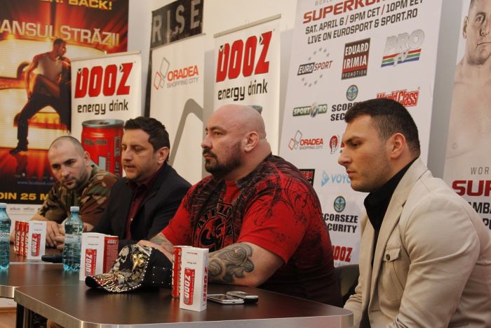Sandu Lungu a rupt cantarul in doua inainte de Superkombat Oradea