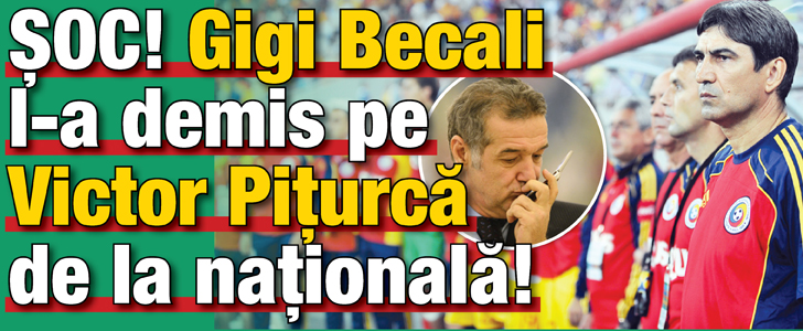 Dat in fapt chiar de „fratele” sau, la ultimul termen din dosarul „Valiza”, Piturca pierde nationala!