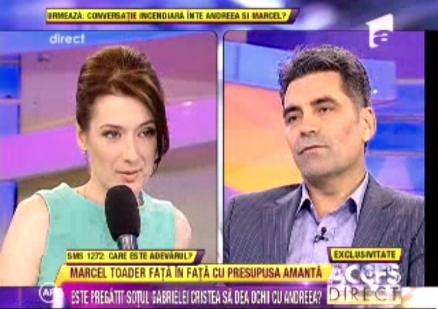 Confruntare de zile mari! Presupusa amanta a lui Marcel Toader fata in fata cu sotul Gabrielei Cristea!