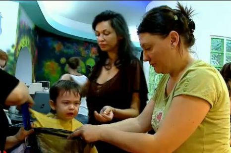 Clipe de cosmar pentru copiii Nicoletei Luciu! S-a lasat cu tipete de GROAZA!