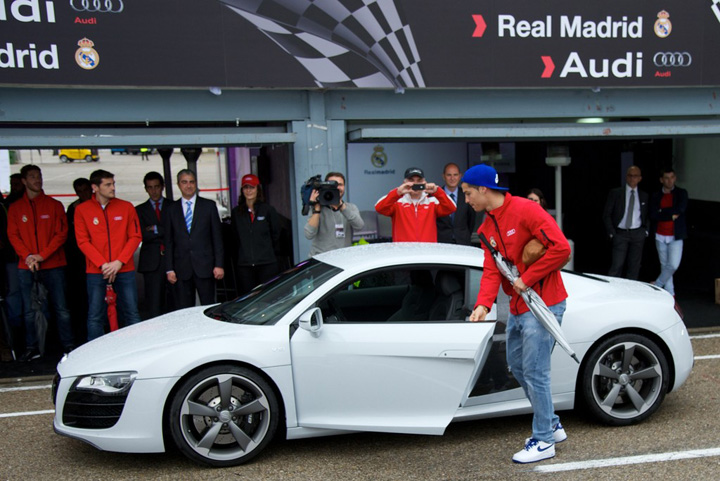 Cristiano Ronaldo, cocalar in trafic