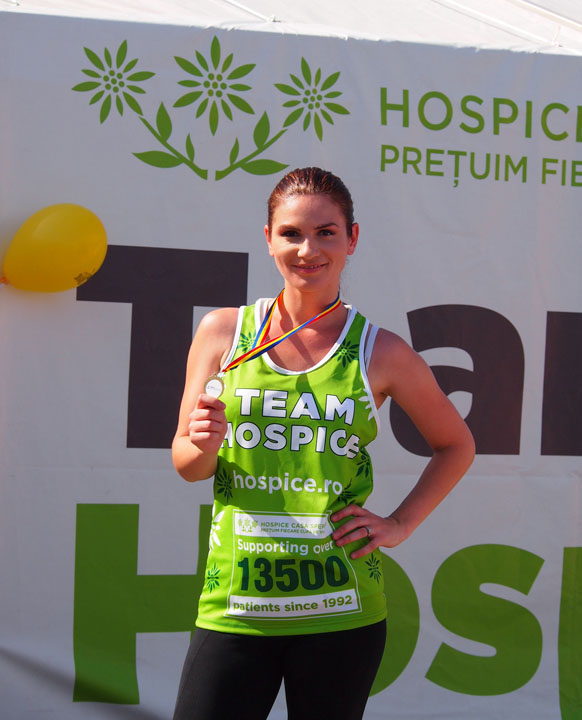 Ellie White, cursa de 5 kilometri la 5 luni dupa ce a nascut