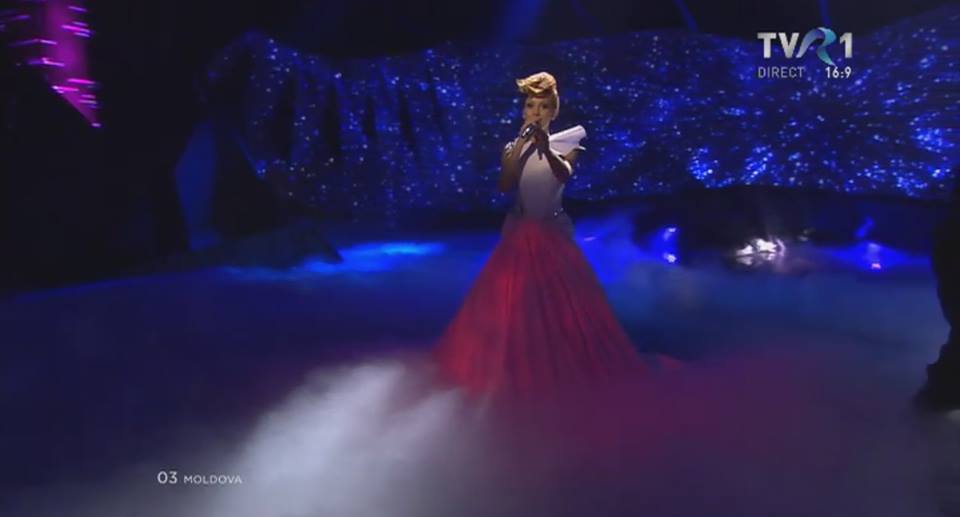 Aliona Moon, reprezentanta Moldovei la Eurovision 2013, a adus publicul in extaz!