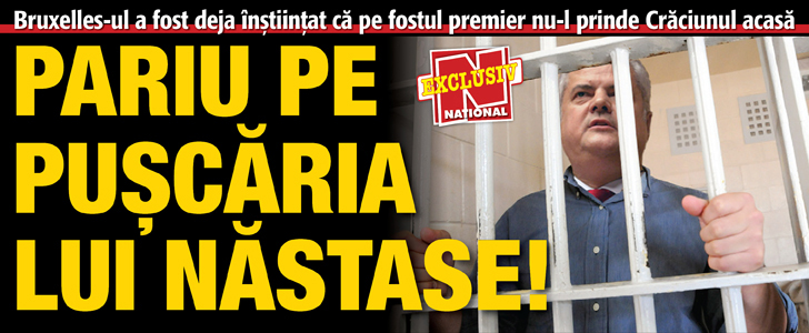 Bruxelles-ul a fost deja instiintat: pe Adrian Nastase nu il prinde Craciunul acasa!