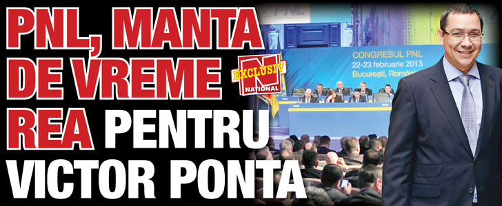 PNL, manta de vreme rea pentru Victor Ponta