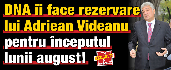 DNA i-a facut rezervare lui Videanu pentru inceputul lunii august